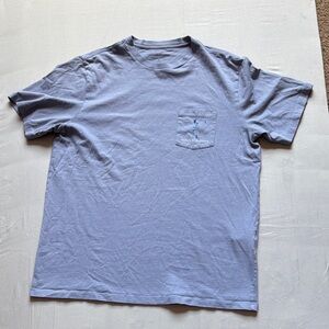 Vineyard Vines Light Blue Pocket Tee